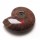 Red Iridescent Ammonite