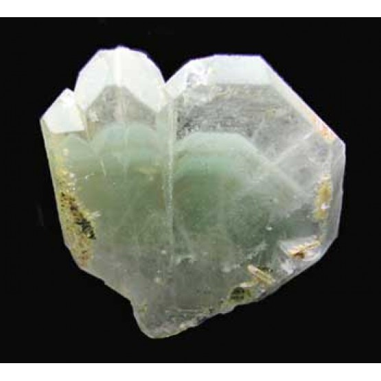 Natural Epidote Phantoms in Multi-terminated Quartz rough Point