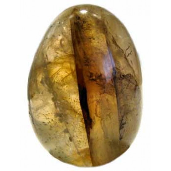 Yellow Dendritic Quartz Egg
