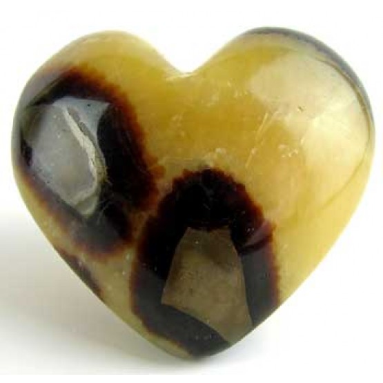 Septaria polished Heart