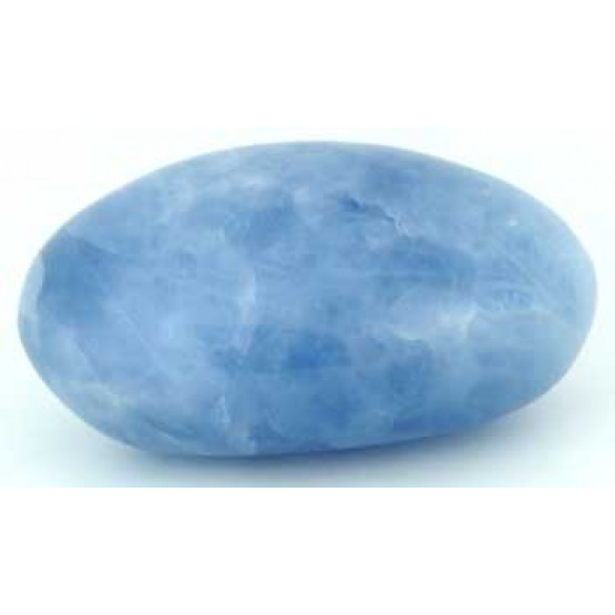 Blue Calcite polished Pebble