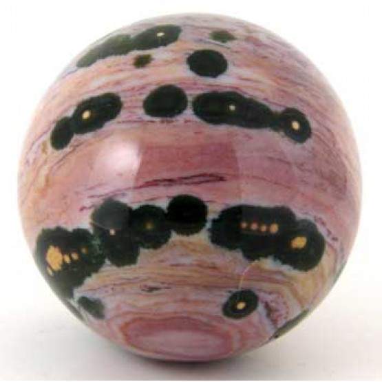 Orbicular Jasper sphere