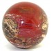 Fossilised Wood Sphere.