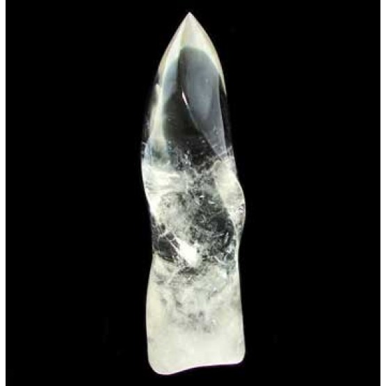 Quartz Crystal polished Twist