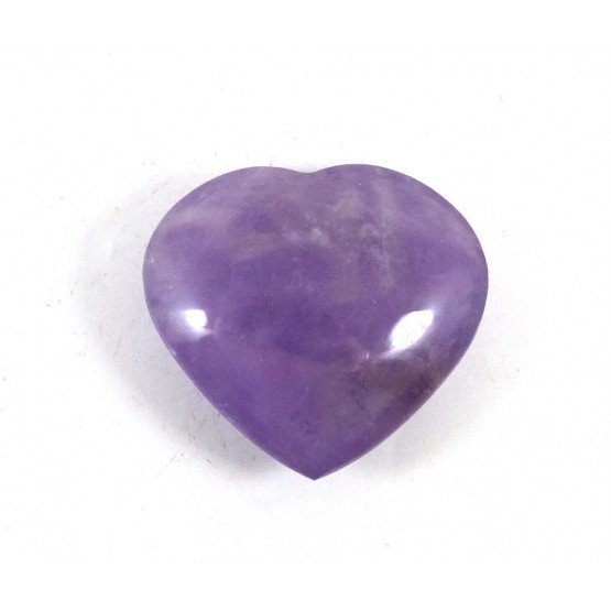 Amethyst Polished Heart