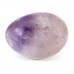 Amethyst Polished Chevron Pebble