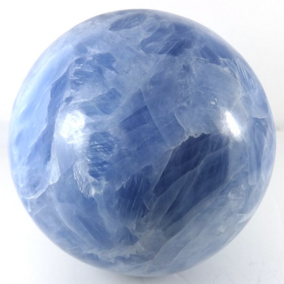 Larger Blue Calcite Sphere