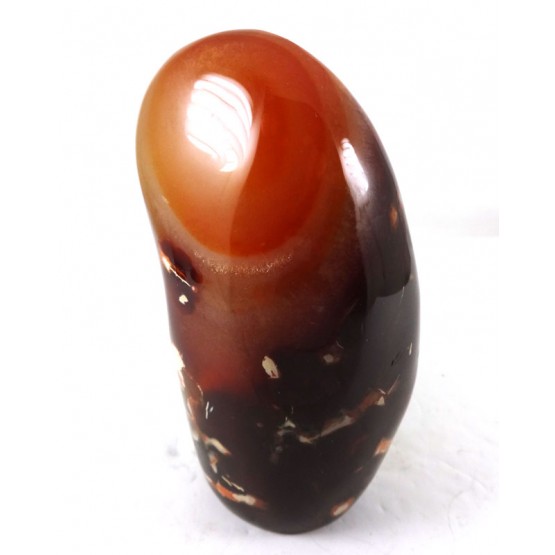 Carnelian all polished upright