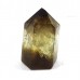 Polished Smoky Phantom Citrine Point