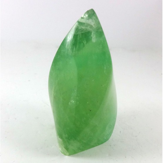 Fluorite Polished Carved Flame