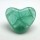 Bright Green Fluorite Polished Heart