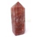 Polished Hematite Quartz Point