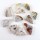 Set of 11 Hand-Polished Ocean Jasper  Freeform Pendant Stones for Jewellery Makers