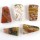 Set of 5 Hand-Polished Ocean Jasper Stones for Jewellery Makers