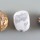 SET of 3  Superb Orbicular Jasper Polished Pebbles