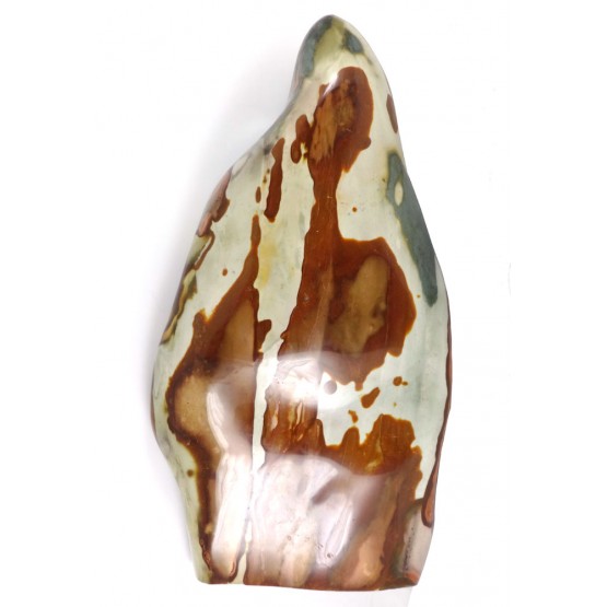 Large Jasper Polychrome polished Freeform