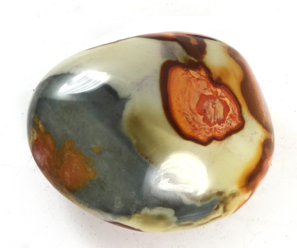 Polychrome Jasper Hand-polished Pebble