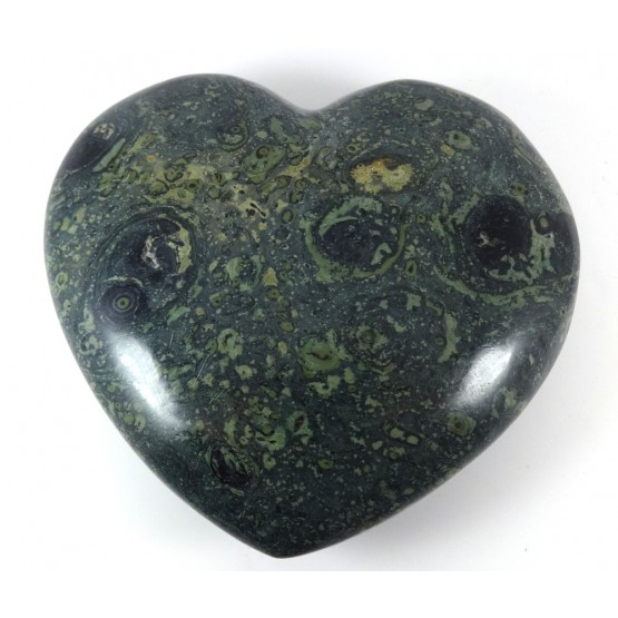 Kambaba Jasper polished Heart