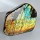 Deep Orange Pinkish Red Spectrolite Labradorite freeform Slab