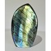 Polished Sculptural Slab of Blue Green Labradorite