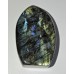 Polished Sculptural Slab of Blue Green Labradorite