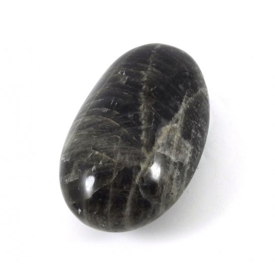 Black Moonstone Polished Pebble