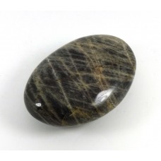 Polished Black Moonstone Pebble