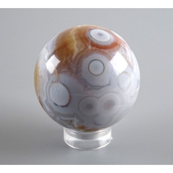 Orbicular Jasper Sphere