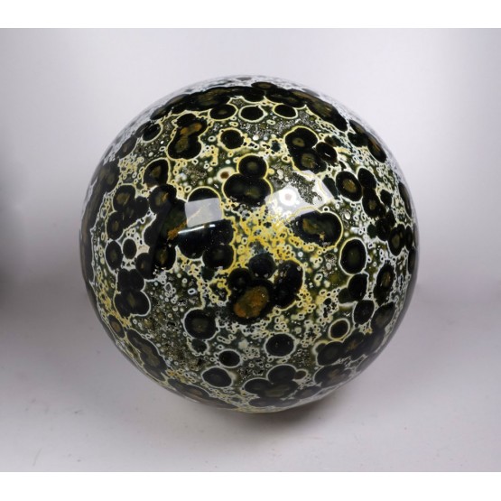 Orbicular Jasper Sphere
