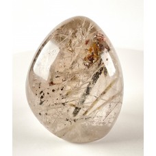 Smokey Rainbow Quartz with Hematite Needles and Mica