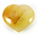 Light Golden Healer Quartz polished Heart