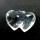 Twin Quartz Polished Hearts