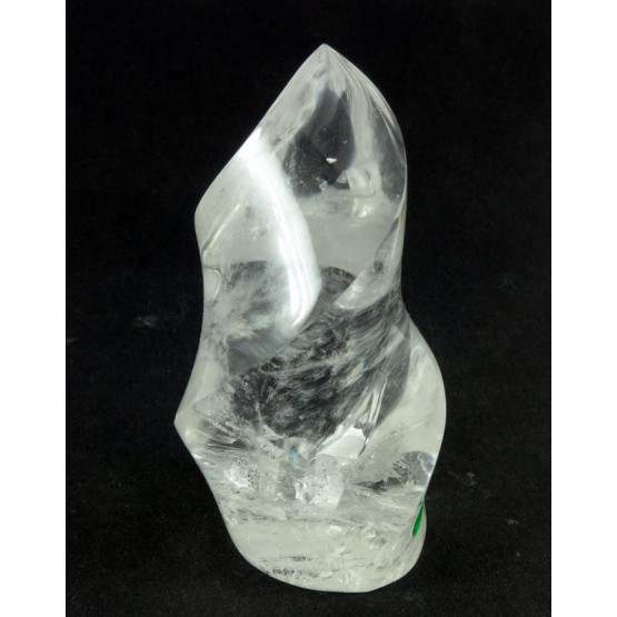 Polished Quartz Crystal Twist Rainbow inclusion