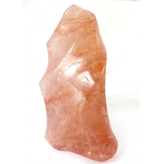 Polished Hematite Quartz Flame
