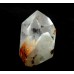 Polished Phantom Clear Quartz Point
