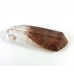 Part Polished Rutile Quartz Crystal Point