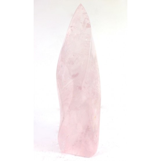 Rose Quartz polished Flame