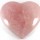 Large Rose Quartz Polished Heart