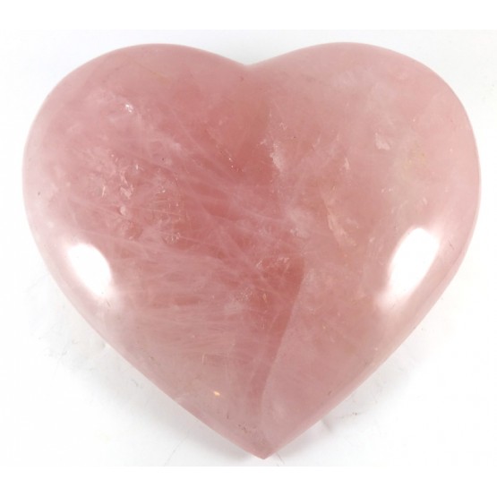 Large Rose Quartz Polished Heart