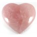 Large Rose Quartz Polished Heart