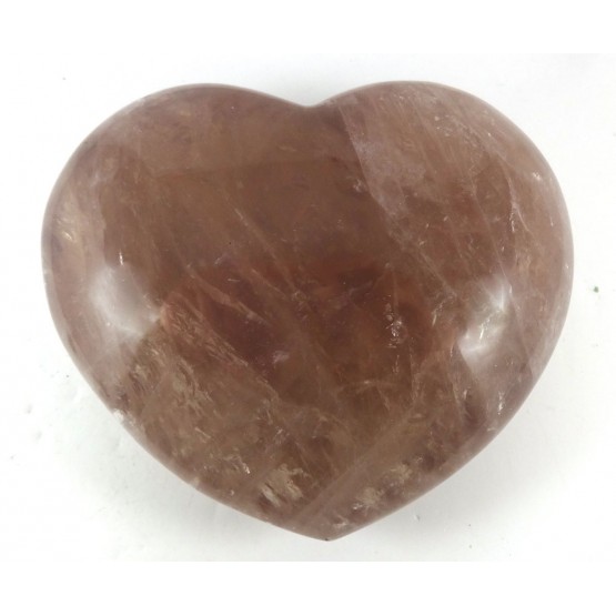 Violet Rose Star Quartz Polished Heart