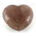 Violet Rose Star Quartz Polished Heart