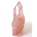 Madagascan Rose Quartz polished Flame