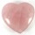 Rose Quartz polished Heart