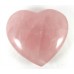 Rose Quartz polished Heart
