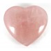 Rose Quartz polished Heart
