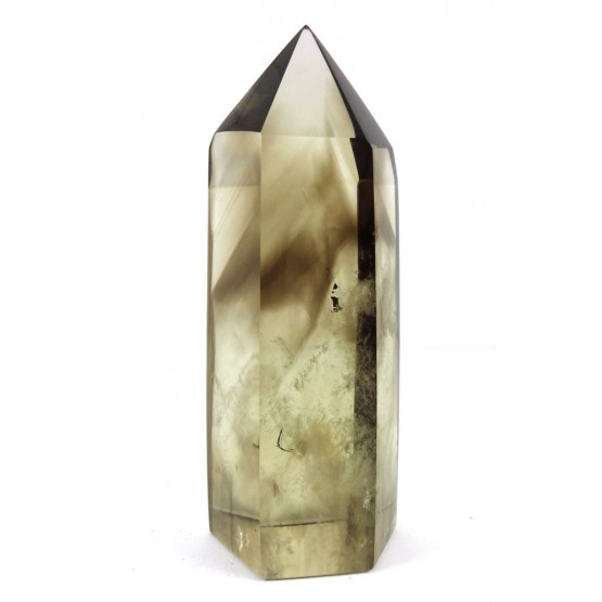 Natural Polished Smoky Quartz Multiple Phantom Point