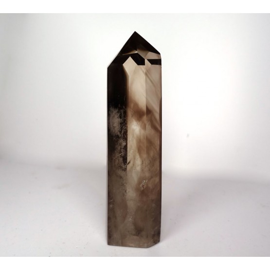Natural Smoky Quartz polished Point