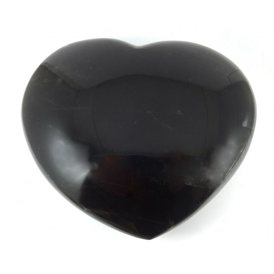 Large Smokey Quartz Heart