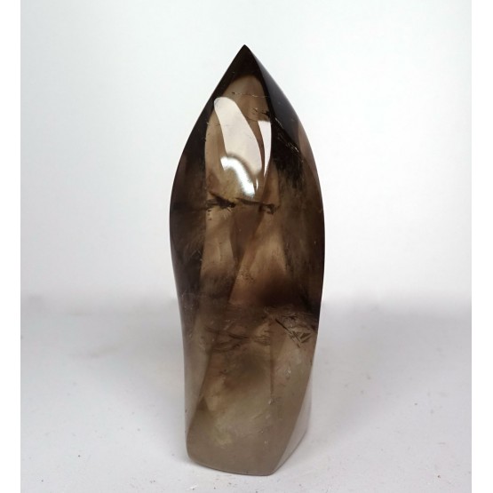 Natural Smoky Quartz polished Twist